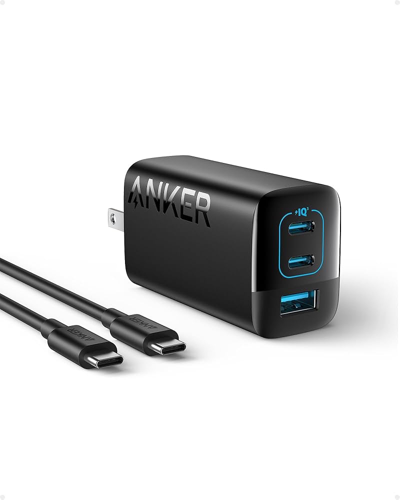 Amazon.com: Anker 67W USB C Charger, 3 Port PIQ 3.0 Compact